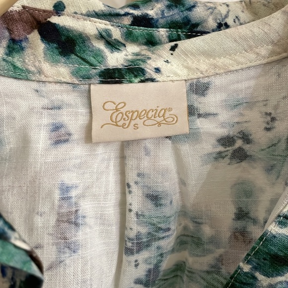 ESPECIA Women's Kiara Shirt and Tomasa Maxi Pant Size Small with Tie Belt - Picture 7 of 11